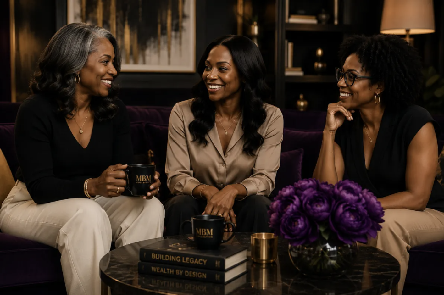 Brilliant women collaborating
